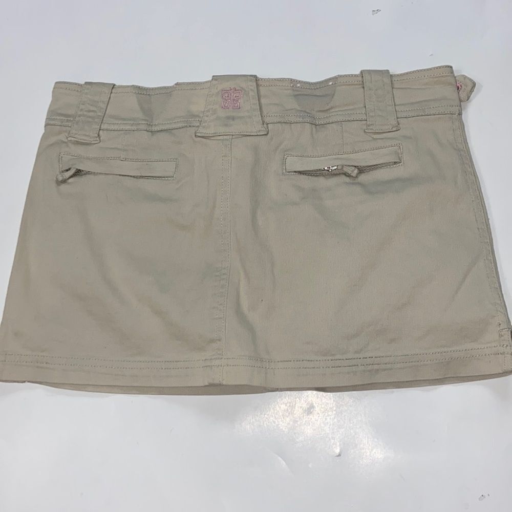 Vintage Y2K Plugg Mini Cargo Skirt Short Size 16 Junior